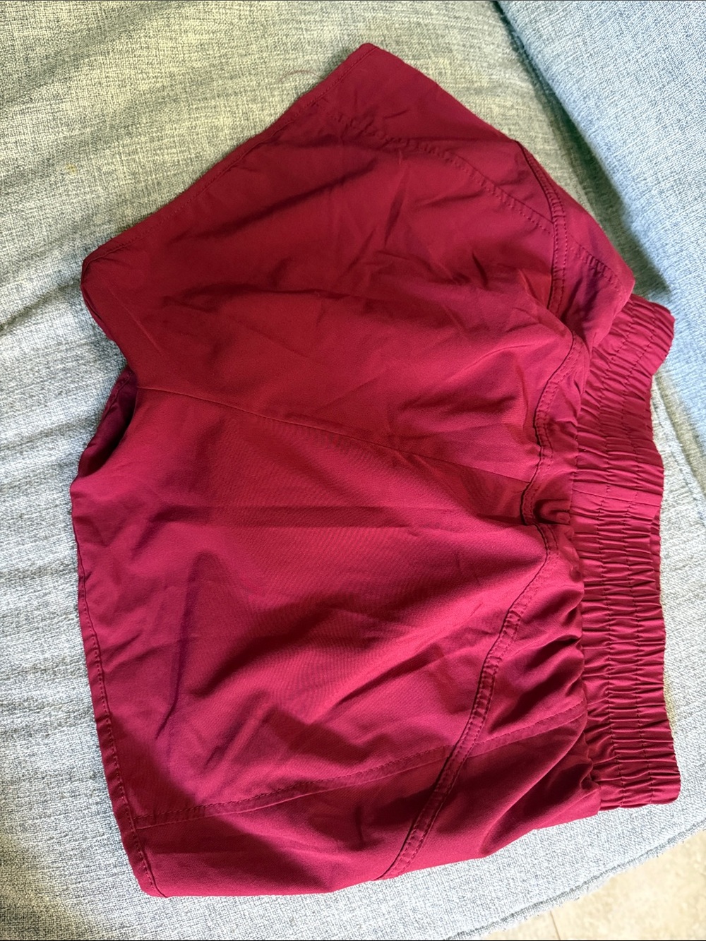 Women's Athletic Shorts - Raspberry - Picture 4 of 4